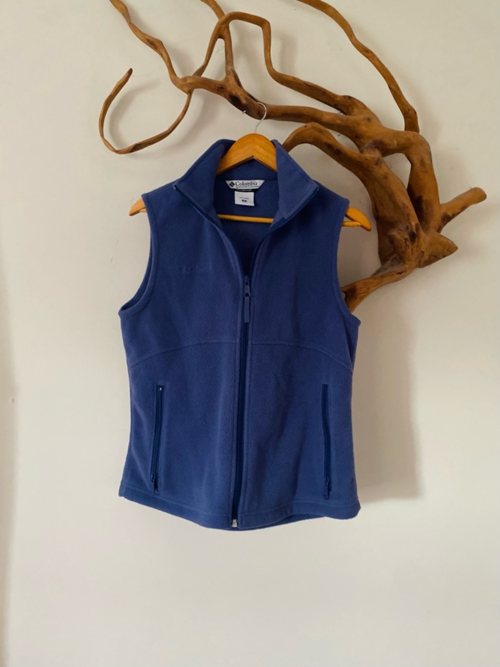 Columbia Navy Blue Fleece Vest